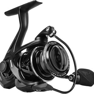 Black Fishing Reel